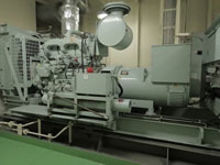 Engine for marine auxiliary